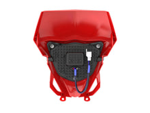 Red Fairing + LED Headlight For Honda CRF125F CRF150F CRF230F CRF250F CRF450F Yamaha WR450F