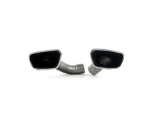Left+Right For BMW 2014-2018 X5 F15 35i M-Sport Square Exhaust Tips Chrome Muffler Replacement