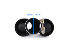 Brushed Chrome Exhaust Tips Muffler Pipe for Land Rover Defender 90 110 3.0L 2020-2024