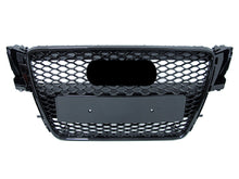 RS5 Style Honeycomb Black Front Grille For Audi A5 S5 B8 8T 2008–2012