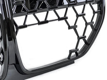 For 2022-2025 BMW G26 4-Door Gran Coupe Black Diamond Front Bumper Kidney Grille