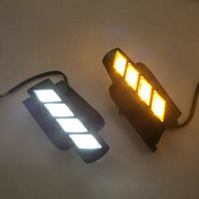 LED Daytime Running Fog Lights DRL For Toyota Land Cruiser Prado FJ120 2003-2009