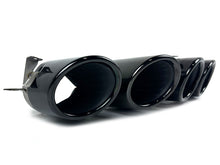 Gloss Black Exhaust Muffler Tips for Mercedes C118 CLA35 W177 A35 GLA35 GLB35 AMG
