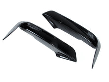 Black Front Bumper Splitter Air Vent Trim Canards for BMW 3-Series F30 F31 M-Sport 2013-2018