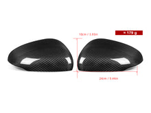 100% Dry Carbon Fiber Mirror Cover Caps for Mercedes A W177 A35 CLA C118 W118