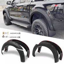 Fender Flares Matt Black Wheel Arch Widen 28mm For Ford Ranger PX2 MK3 2015-2022