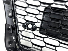 RS3 Look Badgeless Hex Mesh Grille for 17–20 Audi A3 S3 8V (No Adaptive Cruise)
