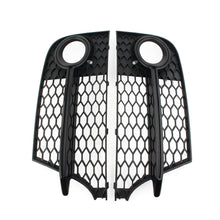 Front Bumper Fog Light Grill Cover For Audi TT MK2 S-LINE TTS 2011-2014