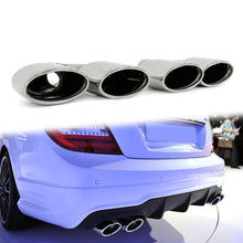 C63 AMG Chrome Exhaust Tips 65mm Inlet for Mercedes