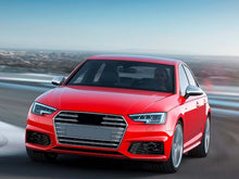Pair Front Bumper Fog Light Grilles w/ ACC Caps Audi A4 S-Line S4 2017-2019