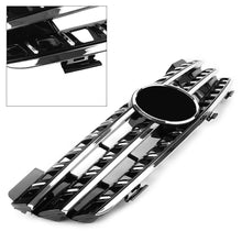3 Fin Front Bumper Grille Chrome/Black For Mercedes Benz ML Class W164 2005-2008