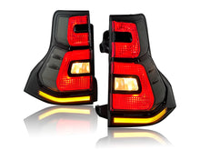 Smoke Black LED Tail Lights Rear Lamp For 2010-2017 Toyota Land Cruiser Prado FJ150 GX, GXL, VX, Kakadu, TX, TZ trims