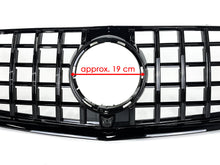 All Black GT R Front Grill for Mercede V-Class W447 2015-2020 Pre-LCI