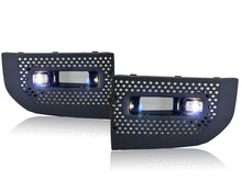 Front bumper Led Fog Lamp + grille cover For 2020-2024 Land Rover Defender L663