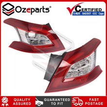 Set Pair LH+RH Tail Light Rear Lamp LED For Peugeot 308 T9 Hatch 2014~2017