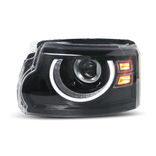 Pair LED Headlights For Land Rover Discovery 3 4 2010-2016 Without AFS Front Head Lamp L+R
