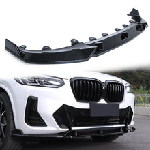 3PCS Gloss Black Front Bumper Lip Lower Spoiler for BMW X3 G01 M Sport 2022-2023