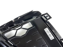 Black+Chrome Fog Light Grille Covers Left+Right Audi A4 B9 S-Line S4 2020-2024