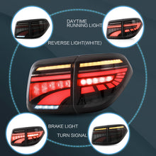 Pair LED Tail Lights For 2010-2019 Nissan Patrol Y62 w/Sequential Signal