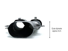 C43 AMG Style Rear Diffuser + Round Exhaust Tips For Mercedes-Benz W205 C205 C300 C43 Coupe AMG 2015-2021