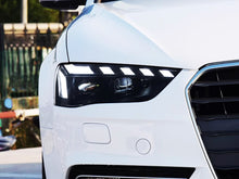 Pair LED Headlights w/ Sequential Turn Signals for 2013–2016 Audi A4 S4 B8.5