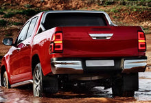 Smoked LED Tail lights Fits Toyota Hilux N80 SR5 SR 2015-Onwards Dual Cab