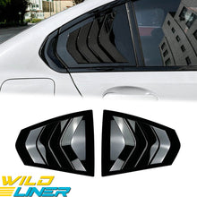 Side Rear Window Louver Shutter Cover For BMW 3-Seires G20 Sedan 2019-2022