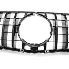 GTR Black Front Bumper Grille For Mercedes GLC W253 X253 GLC300 GLC350 2015-2019