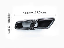 AMG Exhaust Muffler Tips For Mercedes W212 W204 W222 S63 S65 CLS63 E63 SL65 AMG