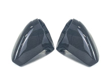 Real Carbon Fiber Mirror Caps For Audi A6 S6 RS6 A7 S7 RS7 C8 w/o Lane Assist