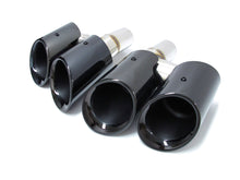 Black Exhaust Tips For 2010-2013 Porsche Panamera 971 et167