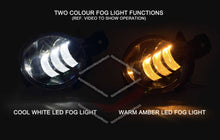Pair LED Fog Light Driving Lamp Kit For Nissan Navara D23 NP300 Ute 2015-2021