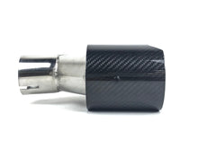 62mm Inlet Carbon Fiber Exhaust Tips Tailpipe Universal