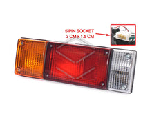 Pair LH+RH Tail Light Lamp For Nissan Navara D21 D22 D40 D23 NP300 Tray Cab