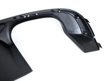Gloss Black Rear Diffuser + Exhaust Tips for Audi A4 S-line Sedan B9 2017 2018 2019 di183