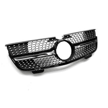 Black Diamond Front Grille For Mercedes GL-Class X164 GL450 2007-2012 GL350 2010-2012