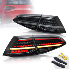 Smoke/Red LED Tail Lights For VW Golf 7 MK7 GTI TSI TDI 2014-2017 Rear Lamps W/Sequential