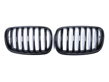 2pc Front Grill Grille Gloss Black Suitable for BMW E70 X5 E71 X6 2007-2013