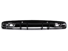 C63 AMG Style Rear Diffuser + Chrome Tips For Mercedes C205/A205 Coupe Convertible AMG 2015-2021