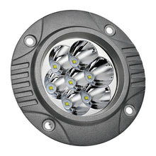 Pair 4.8" LED Round OffRoad Driving Spot Pods Flush Mount Fog Reverse Truck 4WD 12V