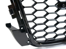 Gloss Black RS3 Style Honeycomb Grille for Audi A3 8P 2009–2013