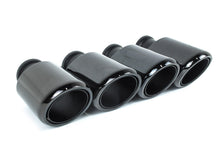 4PCS Black Exhaust Tips for Porsche Cayenne S Turbo GTS 2011-2014