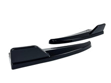 Gloss Black Rear Bumper Splitter Side Flaps For Mercedes W205 Sedan C300 C450 AMG 2015-2021