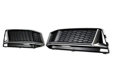 Fog Light Grill Bezels Kit for AUDI A4 B9 Sline S4 Sport 2017 2018