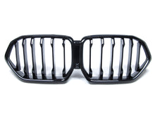 Glossy Black Single Slat Front Kidney Grille Grill for BMW X6 G06 2020-2023 fg116
