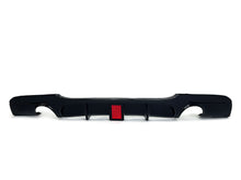 Gloss Black Rear Diffuser w/ LED Light For BMW E90 E91 M Sport 2005–2012