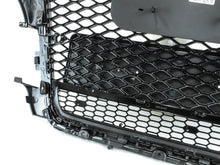 Gloss Black RS3 Style Honeycomb Front Grille For Audi A3 8P 2009–2013