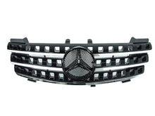 Chrome/Black Front Grille for Mercedes W164 ML ML500 ML350 ML300 ML63 2005-2008