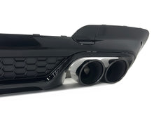 Gloss Black Rear Diffuser + Exhaust Tips Replace for BMW X3 G01 M-Sport 2018-2021