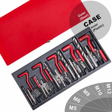 131pcs Thread Repair Tool Helicoil Inserts Kit Metric M5 M6 M8 M10 M12